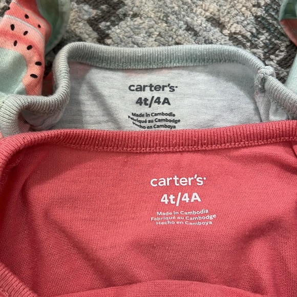 Set of 2 Nightgowns from Carters 4T - Picture 3 of 3